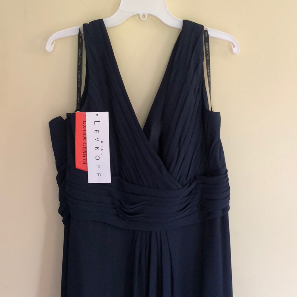NWT Navy Plus Bridesmaids Dress Extra Long